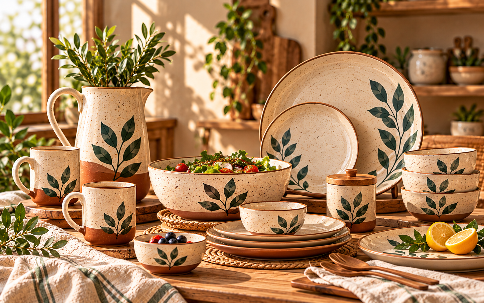 Handcrafted ceramic collection