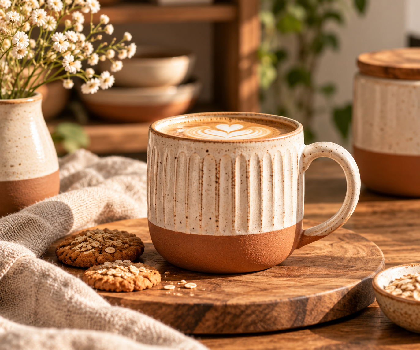 HomeClay ceramic cup