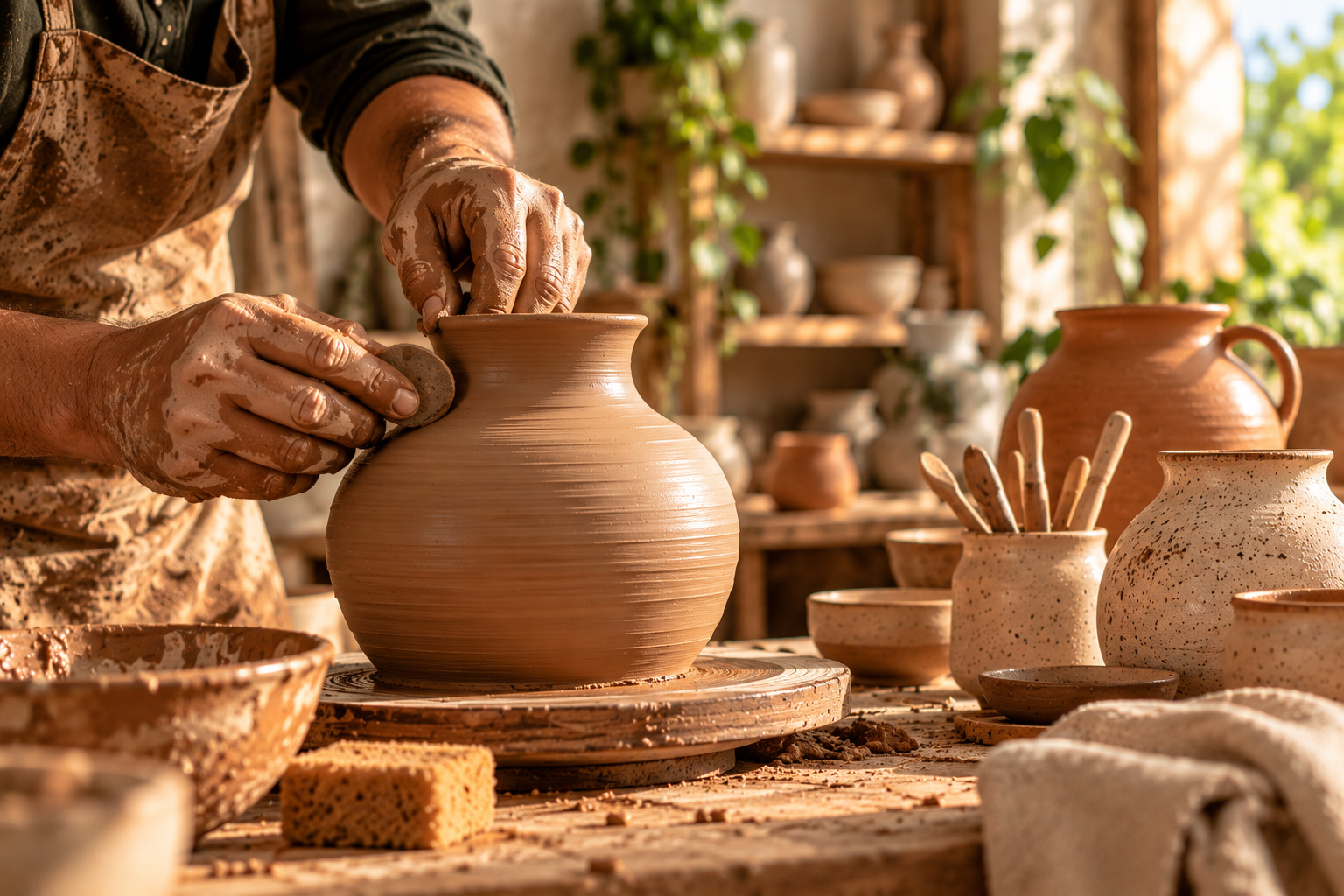 The beauty of handmade ceramics
