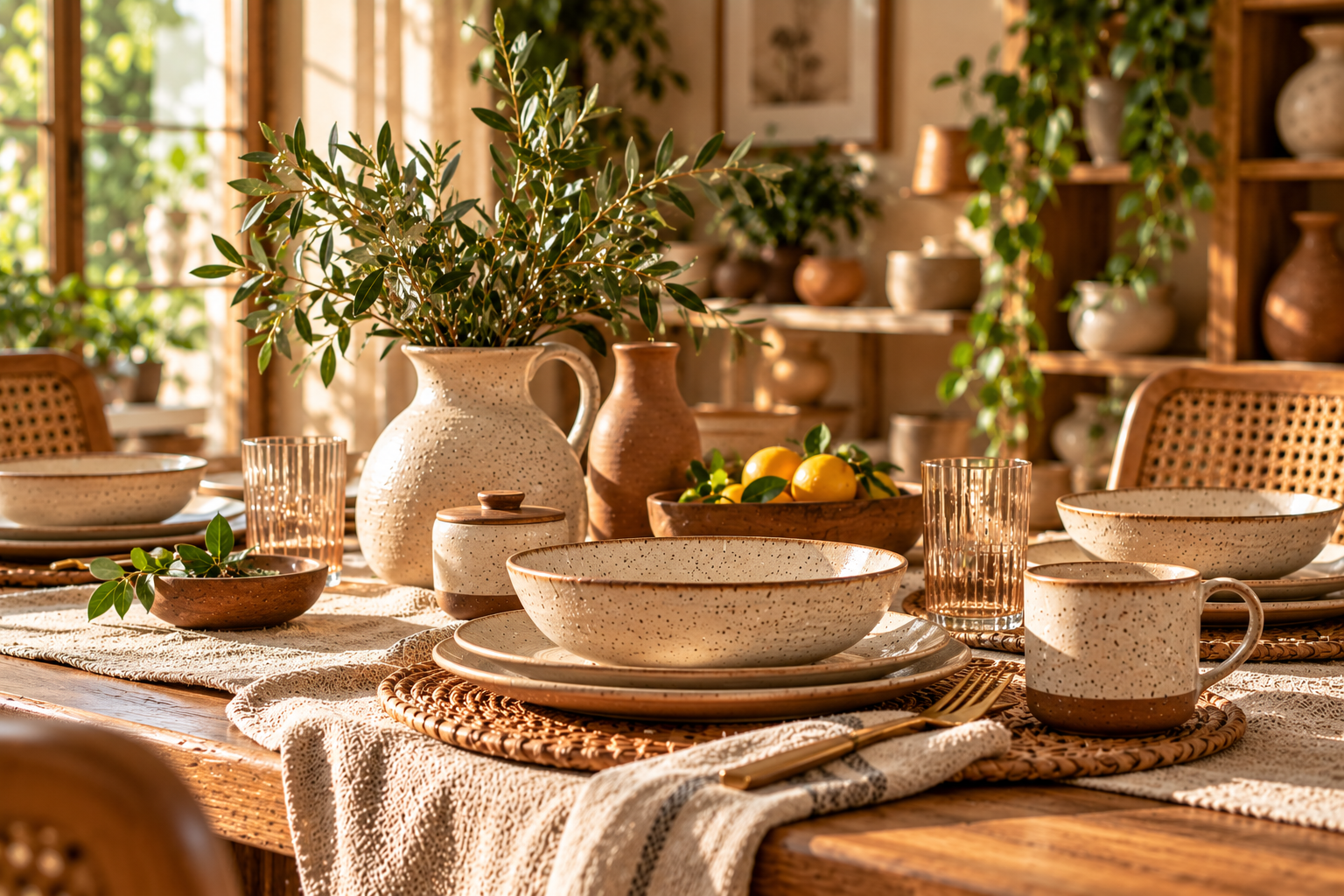 Styling ceramics at home