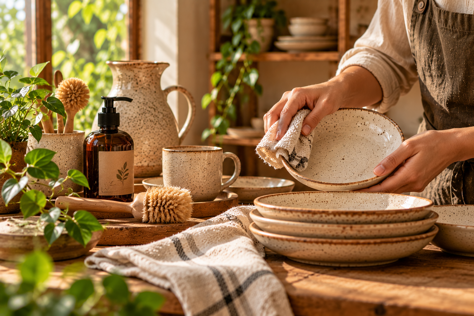 Taking care of ceramic products